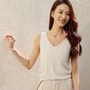 玳莎V领针织吊带背心女2025年春季新款修身销售百搭内搭打底上衣  FA33004 商品缩略图0