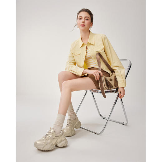 IEF/爱依服2025老爹鞋 冬春 韩版时尚设计感休闲百搭低帮运动鞋2560 商品图2