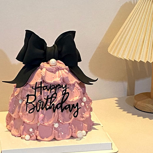 酷粉许愿树蝴蝶结蛋糕 商品图0