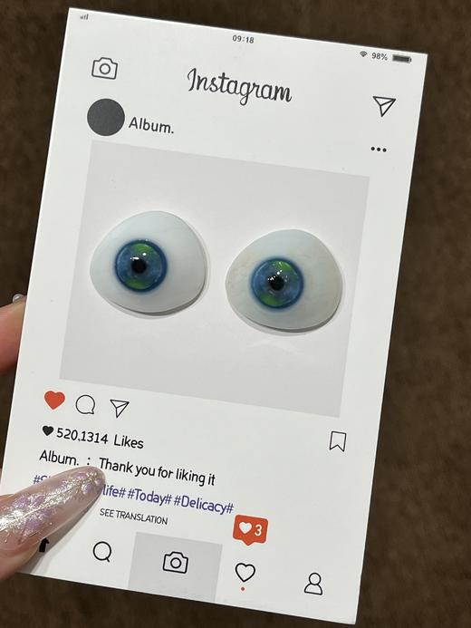 Huohuocon半年抛-神造地球（COS专用高遮瞳片、介意勿拍） 商品图1