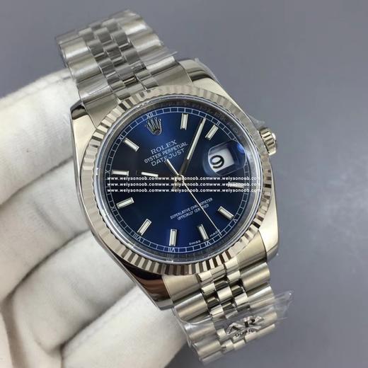 AR劳力士ROLEX DATEJUST巨好的版本904L，目前十分妙的V2升级版日志型36系列腕表，表壳表带运用进口904L铸造而成，并行代购版DATEJUST，匠心修正十年间所有副本的不足和缺陷！！ 商品图9