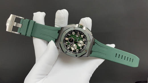 【 Audemars Piguet  】爱彼 震撼推出精细美学代表之作——爱彼皇家橡树离岸型系列，极致的性价比，好版本的选择，引用全新的彩色陶瓷锻造技术，表壳与圈口的选料，不惜重本使用日本进口的氧化锆 商品图12
