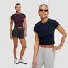 oneup短款弹力短袖T恤 商品缩略图2