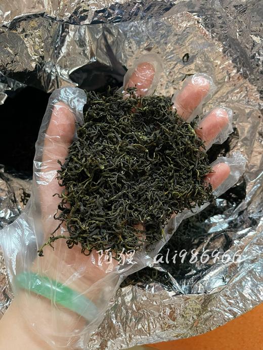 崂山绿茶 碧螺春工艺 阿狸自家茶园采摘 江北名茶 高档品质茶 商品图5