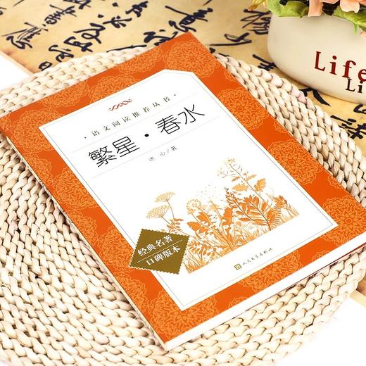 繁星春水 人民文学出版社 语文推荐阅读丛书中小学生课外阅读书籍 商品图1