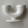 【苏州】英国中古纯白陶瓷双蛋杯 商品缩略图2