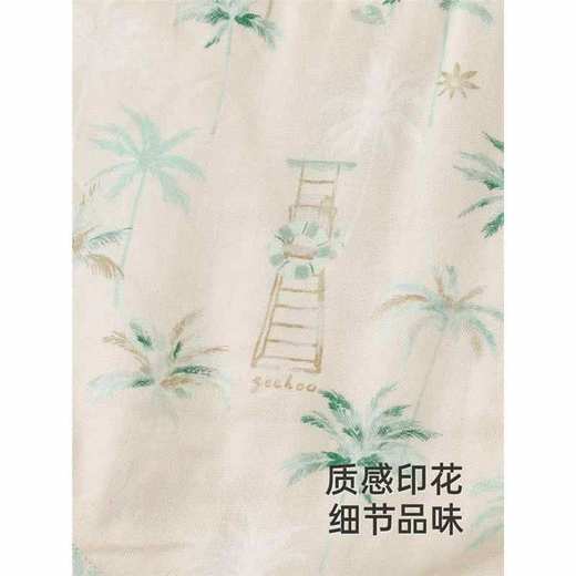 英氏婴儿被子夏季透气竹棉空调被大尺寸抗菌儿童被子YEBBJ1R011A 商品图1