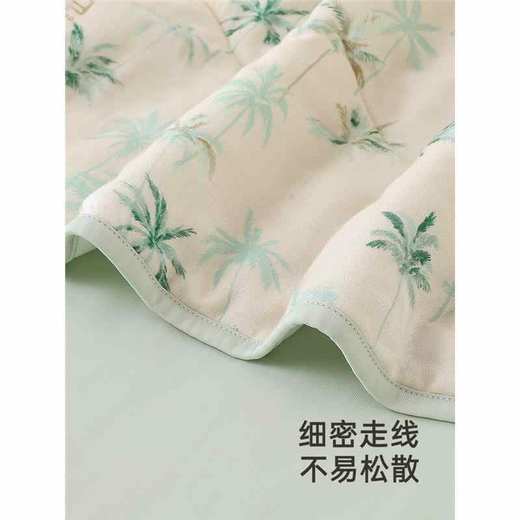 英氏婴儿被子夏季透气竹棉空调被大尺寸抗菌儿童被子YEBBJ1R011A 商品图3