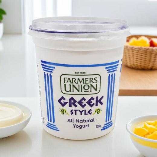 农夫联盟希腊风味酸奶500g/桶 商品图0