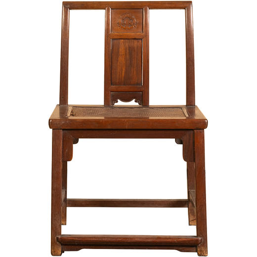 清中期 红木龙纹三攒靠背椅 商品图5