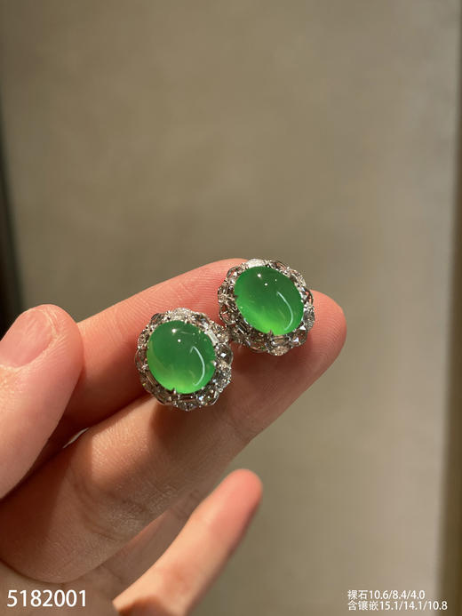 5182001，蛋面耳钉。具体价格微信咨询 商品图6
