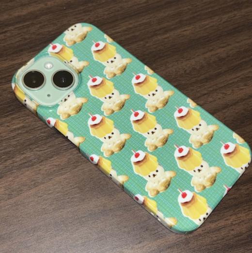 雪绵豆沙丨黄布丁手机壳 商品图0