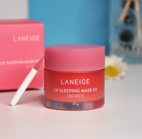 【跨境】兰芝草莓唇膜正装