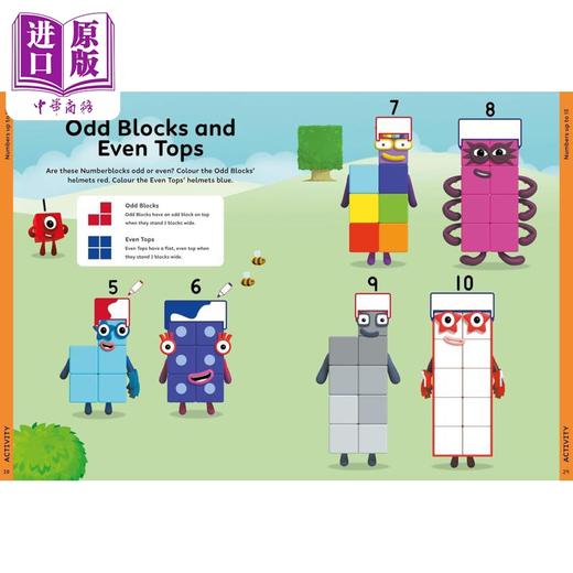 【中商原版】Numberblocks Annual 数字积木字母积木动画年鉴3册 2023 2024 2025 英文原版进口 儿童早教认知游戏书启蒙图画书 商品图2