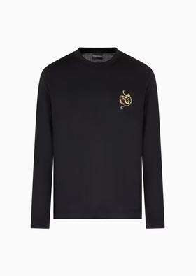 E ARMANI T恤衫男  EM001703AF10017-MC183 .