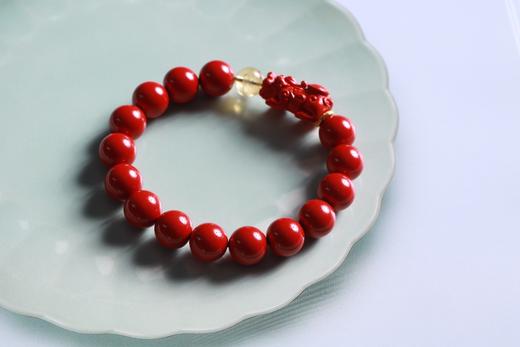 YHZS0129°朱砂+貔貅手串 商品图2