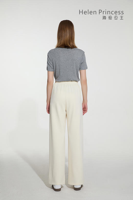 抽绳阔腿裤 商品图8