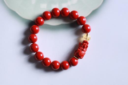 YHZS0129°朱砂+貔貅手串 商品图1