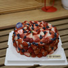 甜野草莓【红丝绒蛋糕、鲜草莓、树莓果酱】 商品缩略图0