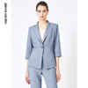 皮尔卡丹女装春季新款简约通勤淑女百搭修身西服C31UL022 商品缩略图2