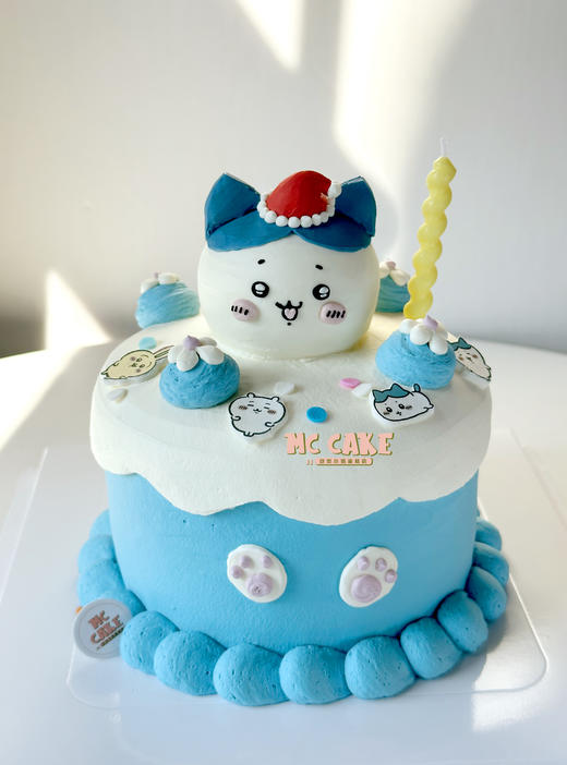 chiikawa.小八立体手绘蛋糕 商品图0