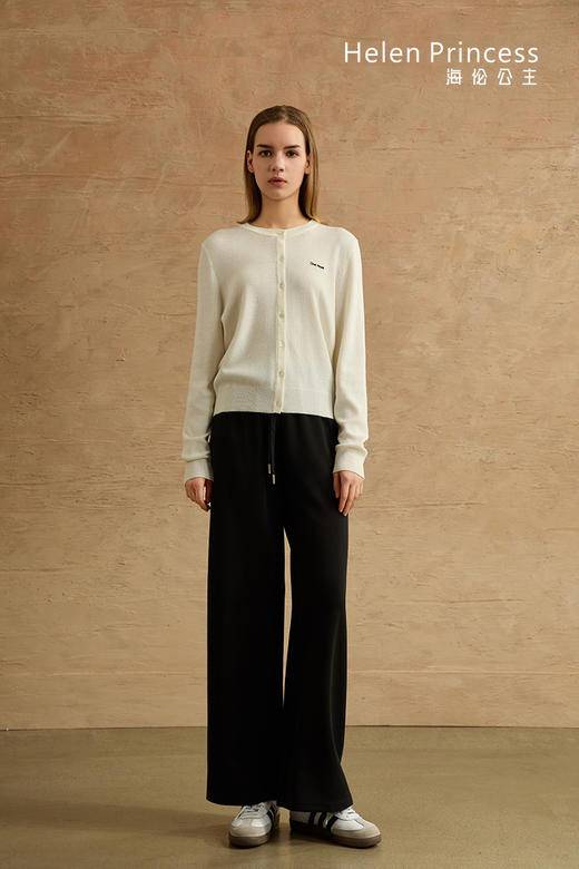 抽绳阔腿裤 商品图3