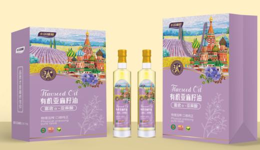 ZB卡尔维娅有机亚麻籽油（典雅）简装礼盒 商品图0