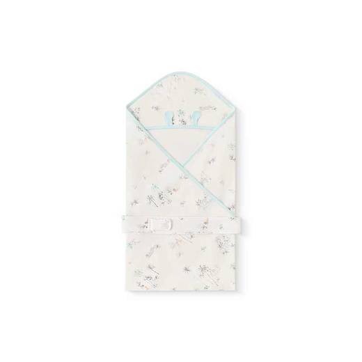 英氏婴儿抱被春夏季轻薄透气抱被男女宝新生儿包单YEBAJ1R004A 商品图4