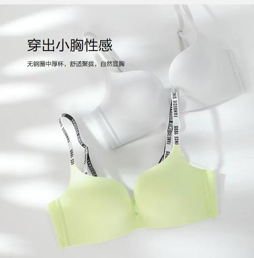 2F【Fandecie芬狄诗】抗菌内衣无痕无钢圈文胸 商品图1