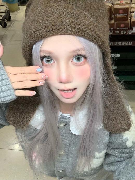 mixmixx 半年抛美瞳 薄荷青提 直径14.2mm着色13.4mm 商品图2