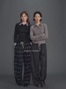 shyshystill/shy202411028/复古假两件发热打底保暖臻品德绒拼接格子 商品缩略图4