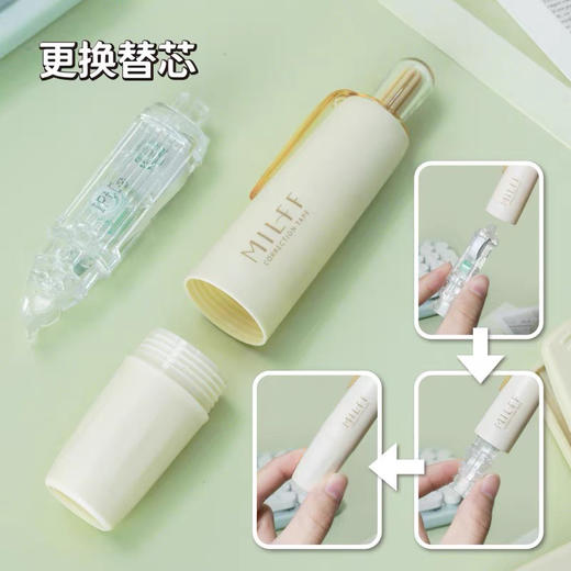 欧文QSR-506系列按动式修正带可换替芯（颜色随机） 商品图5