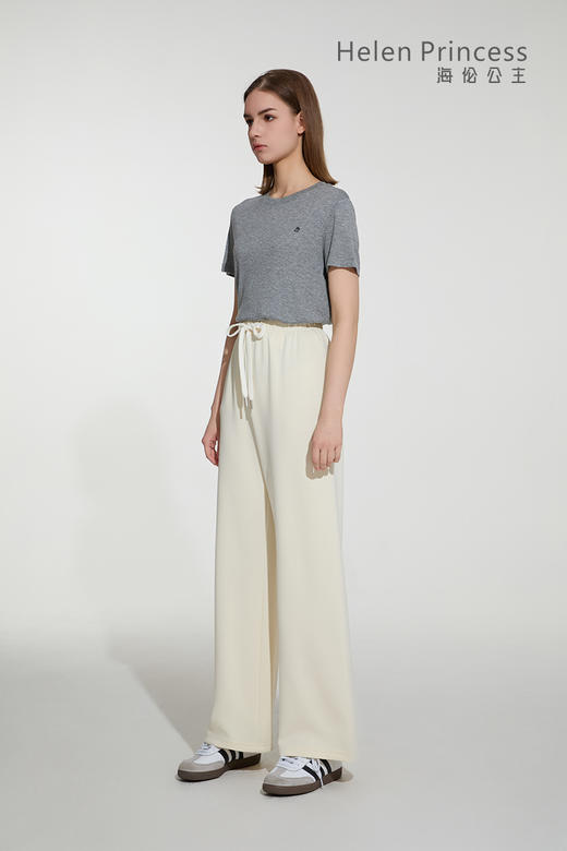 抽绳阔腿裤 商品图7