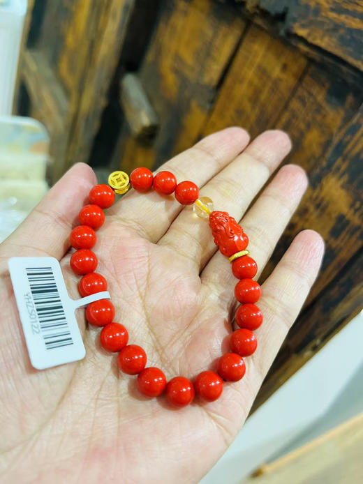 YHZS0122°朱砂+小貔貅手串 商品图0