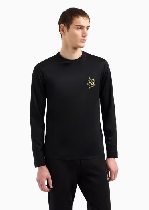 E ARMANI T恤衫男  EM001703AF10017-MC183 . 商品图1