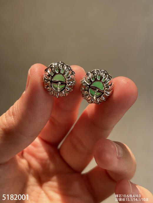 5182001，蛋面耳钉。具体价格微信咨询 商品图7