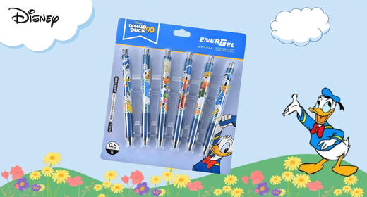 日本派通pentel东京迪士尼限定中性笔套装东京迪士尼100周年限定唐老鸭90周年限定涩谷30周年限定 商品图0