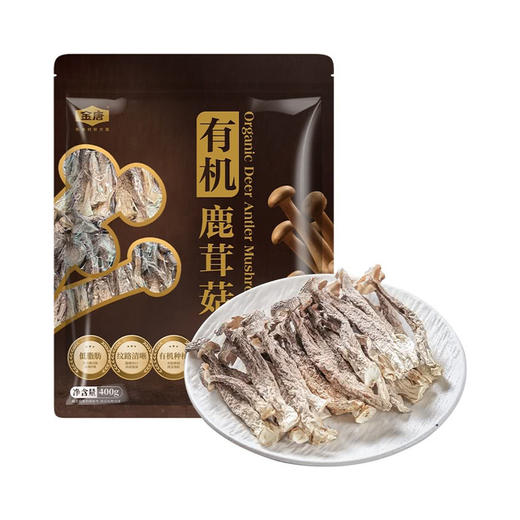 MM 山姆 金唐 有机鹿茸菇 400g 商品图0