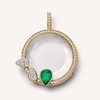 订购10周到｜Loquet London-Athena Emerald 心愿锦囊-雅典娜 吊坠项链组合［英国设计师］ 商品缩略图2