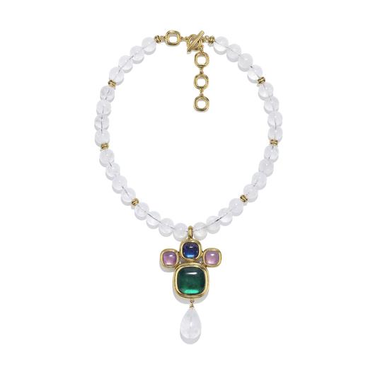 北京仓｜Goossens Paris-Renaissance-十字架 吊坠 项链［法国设计师］ 商品图2