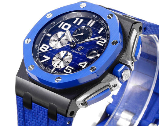 【 Audemars Piguet  】爱彼 震撼推出精细美学代表之作——爱彼皇家橡树离岸型系列，强性价比。好版本的选择，引用全新的彩色陶瓷锻造技术，表壳与圈口的选料，不惜重本使用日本进口的氧化锆 商品图1