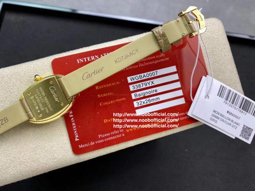 【N Factory 2021新力作】V2升级版 网首发❗️卡地亚Baignoire浴缸系列腕表，女神值得推荐的一款腕表！ 商品图5