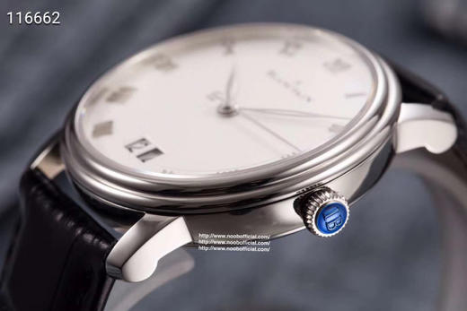 NOOB复刻:宝珀经典优雅的Villeret系列大日历视窗腕表，复刻宝珀原装6950机芯，功能与原装一致，双窗大日历，大日历功能通过两个并列宽阔的视窗以大号数字显示出来，令日期读数一目了然 商品图1