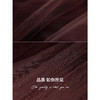 COCOBELLA手工压褶金葱网纱大摆半身裙气质酒红长裙HS7065-5 商品缩略图3
