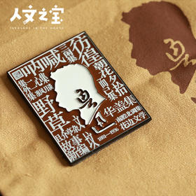 【新春秒杀】鲁迅代表作金属冰箱贴