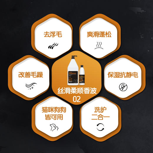 02 丝滑柔顺香波 500ml OPAWZ小爪印 商品图1