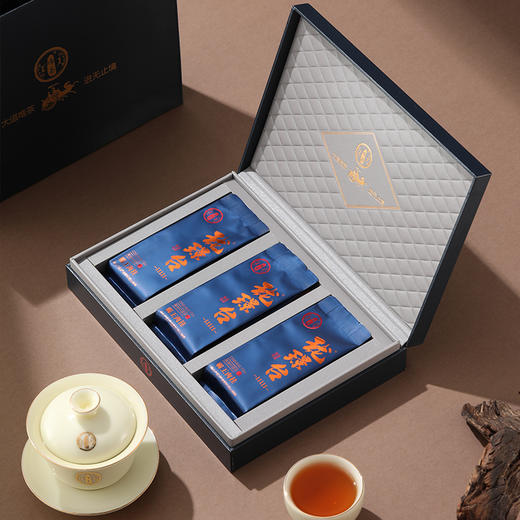 唯茶珑璟台 霸王肉桂礼盒装特级浓香型正宗岩茶乌龙茶武夷山茶叶 50g(6泡礼盒装) 商品图4