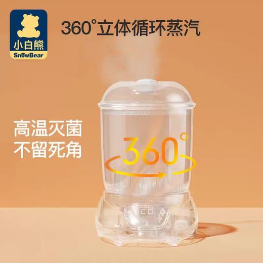 4楼Eubelle欧蓓 小白熊奶瓶消毒烘干器HL-0681 宝宝奶瓶蒸汽消毒器 吊牌价：419元 活动价：168元 商品图2