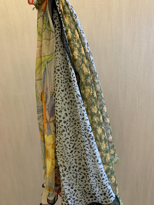 大方丝巾 百搭方便收纳 护颈围巾 商品图6