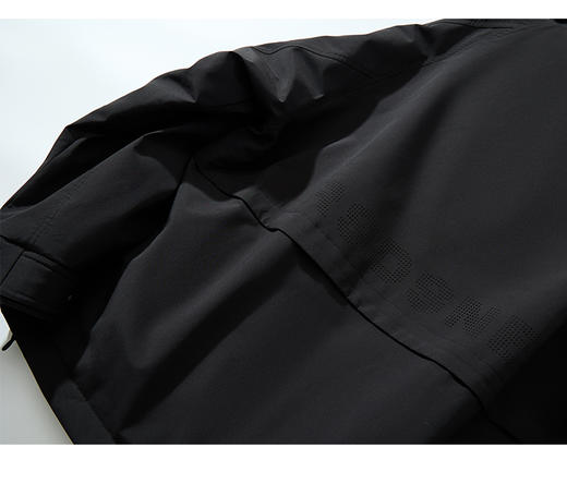 半身缘男装  冬季加厚上衣保暖工装连帽防风羽绒服244312P01712011 商品图7